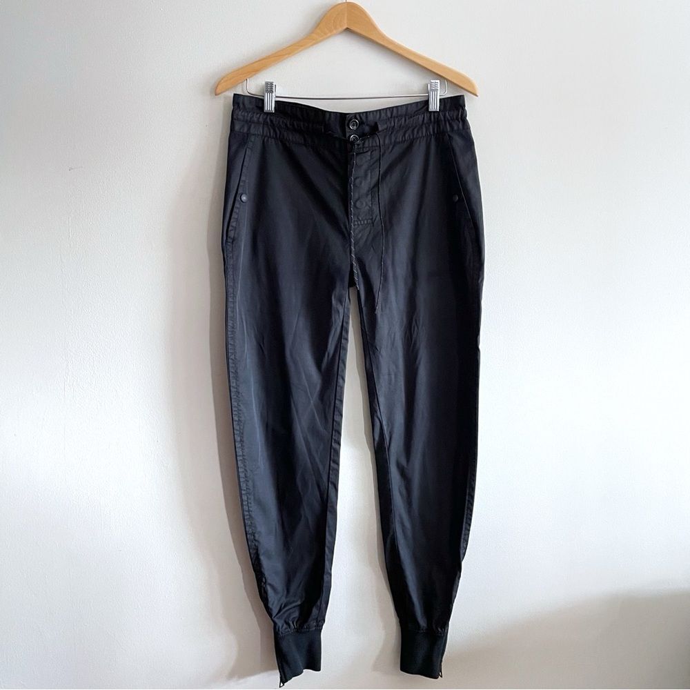 John Elliott + Co Black Jogger Pants Tapered Zip Cuff Men Sz 1 Small Streetwear